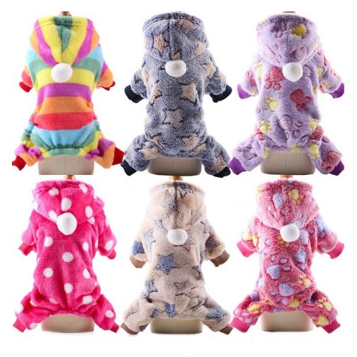 Pijama muy cálido tipo albornoz para Chihuahua pijama para Chihuahua
